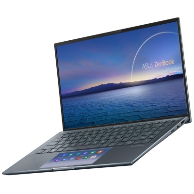 Ноутбук ASUS Zenbook 14 UX435EG-KK512R 14" FHD IPS, Intel i7-1165G7, 16GB, F1TB, NVD450-2, Win10P, Серый (90NB0SI2-M009K0)
