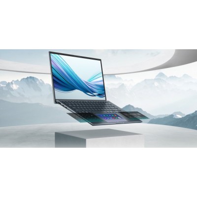 Ноутбук ASUS Zenbook 14 UX435EG-KK512R 14" FHD IPS, Intel i7-1165G7, 16GB, F1TB, NVD450-2, Win10P, Серый (90NB0SI2-M009K0)