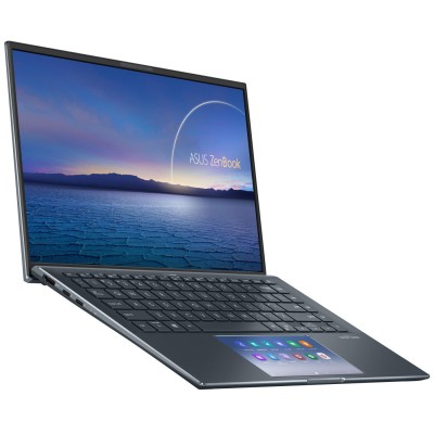 Ноутбук ASUS Zenbook 14 UX435EG-KK512R 14" FHD IPS, Intel i7-1165G7, 16GB, F1TB, NVD450-2, Win10P, Серый (90NB0SI2-M009K0)