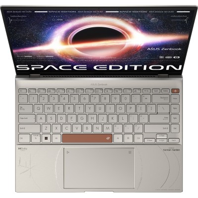 Ноутбук ASUS Zenbook 14X Space Edition UX5401ZAS-KN027X 14" 2.8K OLED, Intel i9-12900H, 32GB, F1TB, UMA, Win11P, Титан (90NB0WV7