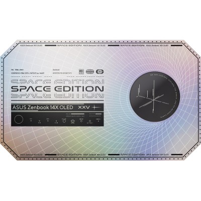 Ноутбук ASUS Zenbook 14X Space Edition UX5401ZAS-KN027X 14" 2.8K OLED, Intel i9-12900H, 32GB, F1TB, UMA, Win11P, Титан (90NB0WV7