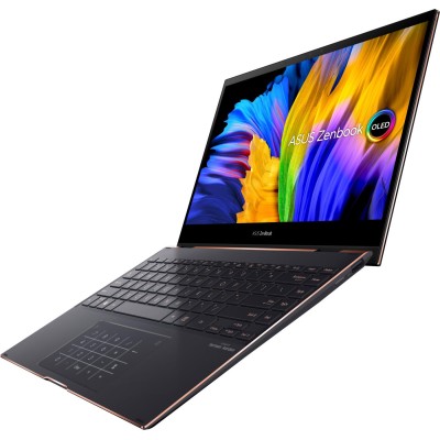 Ноутбук ASUS Zenbook Flip S UX371EA-HL003R 13.3UHD Touch OLED/Intel i7-1165G7/16/1024F/Int/W10P/Black (90NB0RZ2-M07300)