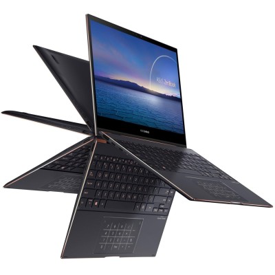 Ноутбук ASUS ZenBook Flip S UX371EA-HL294R 13.3UHD Touch OLED/Intel i5-1135G7/16/512F/int/W10P/Black (90NB0RZ2-M07310)