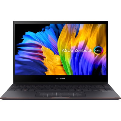 Ноутбук ASUS ZenBook Flip S UX371EA-HL488T 13.3UHD Touch OLED/Intel i7-1165G7/16/1024F/int/W10/Black (90NB0RZ2-M12220)