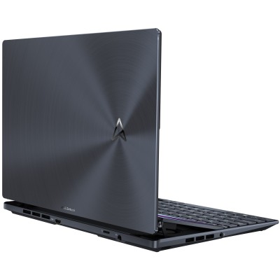 Ноутбук ASUS Zenbook Pro 14 Duo UX8402VU-P1060 14.5" 2.8K OLED Touch, Intel i7-13700H, 16GB, F1TB, NVD4050-6, NoOS, Черный (90NB