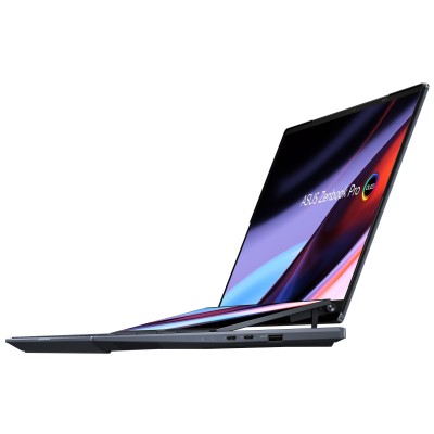 Ноутбук ASUS Zenbook Pro 14 Duo UX8402VV-P1046 14.5" 2.8K OLED, Intel i9-13900H, 32GB, F2TB, NVD4060-8, NoOS, Черный (90NB1172-M