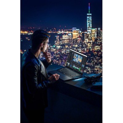 Ноутбук ASUS Zenbook Pro 16X UX7602ZM-ME116W 16" 4K OLED Touch, Intel i7-12700H, 32GB, F1TB, NVD3060-6, Win11, Черный (90NB0WU1-