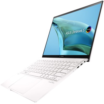 Ноутбук ASUS Zenbook S 13 UM5302LA-LV039W 13.3" 2.8K OLED, AMD R7-7840U, 16GB, F1TB, UMA, Win11, Белый (90NB1237-M002Y0)