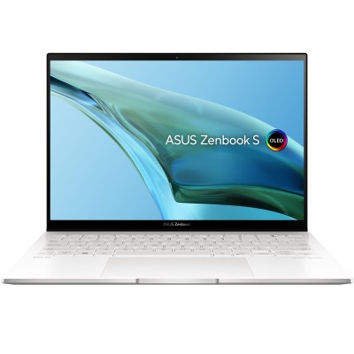 Ноутбук ASUS Zenbook S 13 UM5302LA-LV039W 13.3" 2.8K OLED, AMD R7-7840U, 16GB, F1TB, UMA, Win11, Белый (90NB1237-M002Y0)