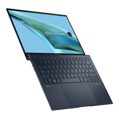 Ноутбук ASUS Zenbook S 13 UX5304VA-NQ074 13.3" 2.8K OLED, Intel i7-1355U, 16GB, F1TB, UMA, NoOS, Голубий (90NB0Z93-M004X0)