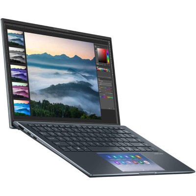 Купити Ноутбук ASUS ZenBook UX435EG-A5100T 14FHD IPS/Intel i5-1135G7/8/1024F/NVD450-2/W10/Grey (90NB0SI1-M01740)
