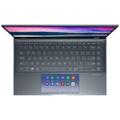 Купити Ноутбук ASUS ZenBook UX435EG-A5100T 14FHD IPS/Intel i5-1135G7/8/1024F/NVD450-2/W10/Grey (90NB0SI1-M01740)