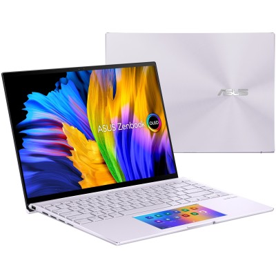 Купити Ноутбук ASUS ZenBook UX5400EG-KN132 14WQXGA+ Touch OLED/Intel i5-1135G7/16/512F/NVD450-2/noOS/Lilac Mist (90NB0T84-M000D0