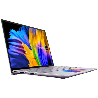 Купити Ноутбук ASUS ZenBook UX5400EG-KN132 14WQXGA+ Touch OLED/Intel i5-1135G7/16/512F/NVD450-2/noOS/Lilac Mist (90NB0T84-M000D0