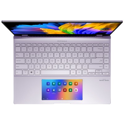 Купити Ноутбук ASUS ZenBook UX5400EG-KN132 14WQXGA+ Touch OLED/Intel i5-1135G7/16/512F/NVD450-2/noOS/Lilac Mist (90NB0T84-M000D0
