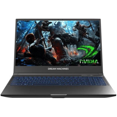 Ноутбук Dream Machines G1650-15 15.6FHD IPS, Intel i7-12700H, 16GB, F1TB, NVD1650-4, DOS, черный (G1650-15UA88)