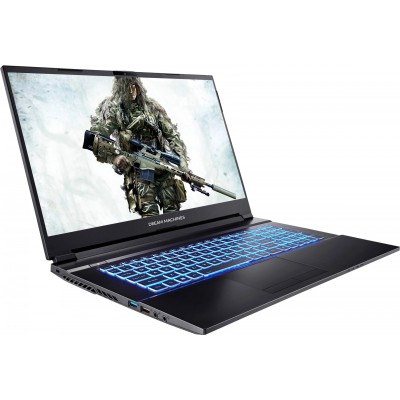 Ноутбук Dream Machines G1650-17 17.3FHD IPS, Intel i5-11400H, 16GB, F500GB, NVD1650-4, DOS, черный (G1650-17UA70)