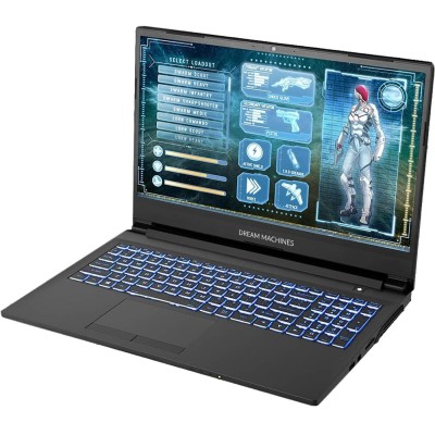 Ноутбук Dream Machines G1650Ti-15 15.6FHD IPS 144Hz/Intel i5-10200H/16/1024F/NVD1650Ti-4/DOS (G1650TI-15UA54)