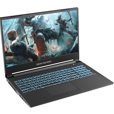 Ноутбук Dream Machines G1650Ti-15 15.6FHD IPS 144Hz/Intel i7-10750H/16/1024F/NVD1650Ti-4/DOS (G1650TI-15UA68)