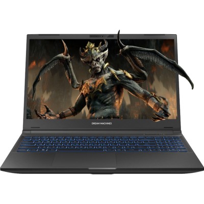 Ноутбук Dream Machines RG4060-15 15.6FHD IPS, Intel i5-13500H, 16GB, F1TB, NVD4060-8, DOS, черний (RG4060-15UA23)