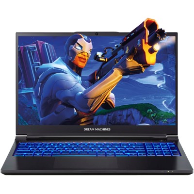 Ноутбук Dream Machines RS3080-15 15.6FHD IPS, Intel i7-12700H, 16GB, F1TB, NVD3080Ti-16, DOS, черный (RS3080-15UA50)