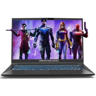 Ноутбук Dream Machines RT3060-17 17.3FHD IPS 144Hz/AMD Ryzen 7 5800H/16/1024F/NVD3060-6/DOS (RT3060-17UA21)