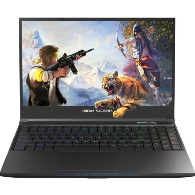Ноутбук Dream Machines RT3070Ti-15 15.6FHD IPS, AMD R7 6800H, 16GB, F1TB, NVD3070Ti-8, DOS, черный (RT3070TI-15UA50)