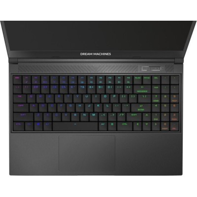 Ноутбук Dream Machines RT3070Ti-15 15.6FHD IPS, AMD R7 6800H, 16GB, F1TB, NVD3070Ti-8, DOS, черный (RT3070TI-15UA50)