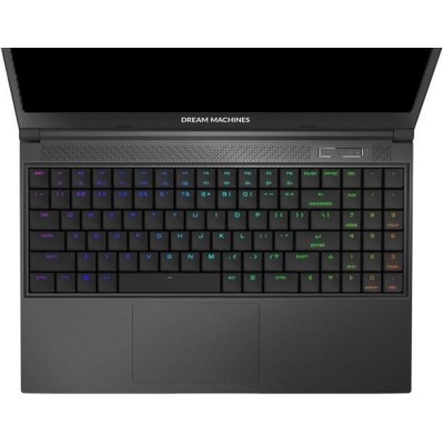 Ноутбук Dream Machines RT3080-15 15.6FHD IPS, AMD R7 6800H, 16GB, F1TB, NVD3080-16, DOS, черный (RT3080-15UA50)