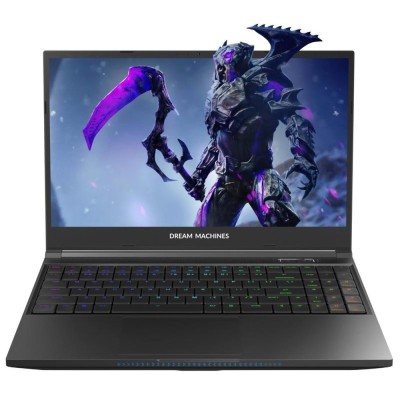 Ноутбук Dream Machines RT3080-15 15.6FHD IPS, AMD R7 6800H, 16GB, F1TB, NVD3080-16, DOS, черный (RT3080-15UA50)
