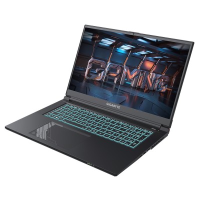 Ноутбук Gigabyte G7 MF 17.3 FHD, intel i5-12500H, 16GB, F512GB, NVD4050-6, DOS, черный (G7_MF-E2KZ213SD)