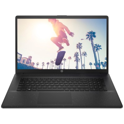 Ноутбук HP 17-cn1000ua 17.3" FHD IPS AG, Intel i5-1155G7, 16GB, 1TB+F512GB, UMA, DOS, черный (826P7EA)