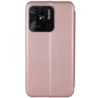Кожаный чехол (книжка) Classy для Xiaomi Redmi 10C Rose Gold - 1 Кожаный чехол (книжка) Classy для Xiaomi Redmi 10C Rose Gold - 1