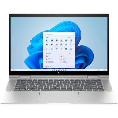 Ноутбук HP ENVY x360 15-fe0001ua 15.6" FHD OLED Touch, Intel i7-1355U, 16GB, F1024GB, NVD3050-4, Win11, серебристый (826N7EA)