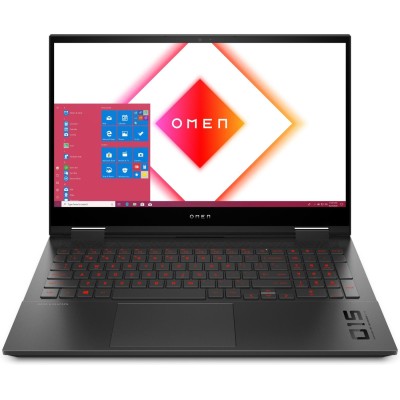 Ноутбук HP OMEN 15-ek1009ur 15.6FHD IPS 144Hz/Intel i7-10750H/16/512F/NVD3070-8/DOS (3B4R4EA)