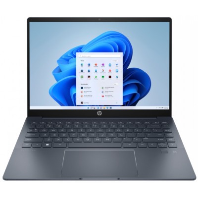 Ноутбук HP Pavilion Plus 14-eh1001ua 14" 2.8K OLED, Intel i7-1355U, 16GB, F1024GB, NVD2050-4, DOS, синий (826S8EA)