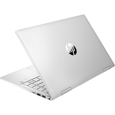 Ноутбук HP Pavilion x360 14-ek1000ua 14" FHD IPS Touch, Intel i7-1355U, 16GB, F1024GB, UMA, DOS, серебристый (825D9EA)