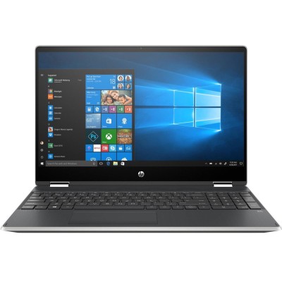 Ноутбук HP Pavilion x360 15.6FHD IPS AG/Intel i5-10210U/8/512F/int/W10/Silver (9PU47EA)