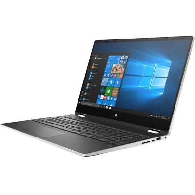Ноутбук HP Pavilion x360 15.6FHD IPS AG/Intel i5-10210U/8/512F/int/W10/Silver (9PU47EA)