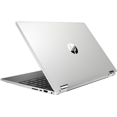 Ноутбук HP Pavilion x360 15.6FHD IPS AG/Intel i5-10210U/8/512F/int/W10/Silver (9PU47EA)