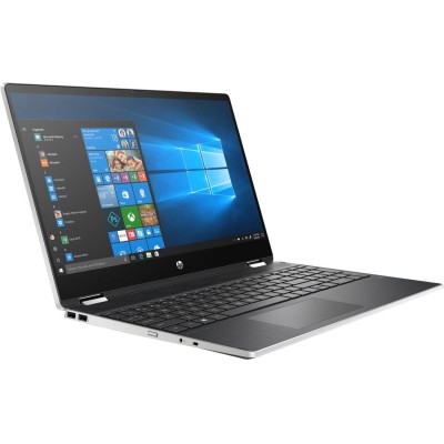 Ноутбук HP Pavilion x360 15.6FHD IPS AG/Intel i5-10210U/8/512F/int/W10/Silver (9PU47EA)