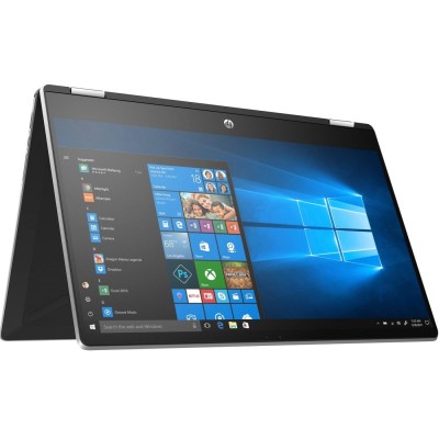 Ноутбук HP Pavilion x360 15.6FHD IPS AG/Intel i5-10210U/8/512F/int/W10/Silver (9PU47EA)