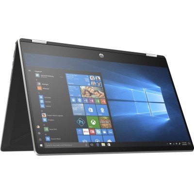 Ноутбук HP Pavilion x360 15.6FHD IPS/Intel i3-10110U/8/256F/int/W10/Silver (22N44EA)