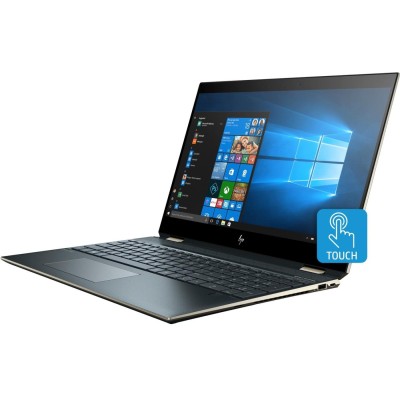 Ноутбук HP Spectre x360 15-eb0004ur 15.6UHD IPS Touch/Intel i7-10510U/16/1024F/NVD330-2/W10/Blue (15C86EA)