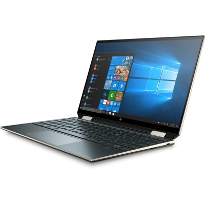 Ноутбук HP Spectre x360 15-eb0025ur 15.6UHD IPS Touch/Intel i7-10750H/16/512F+32opt/NVD1650Ti-4/W10/Blue (37B31EA)