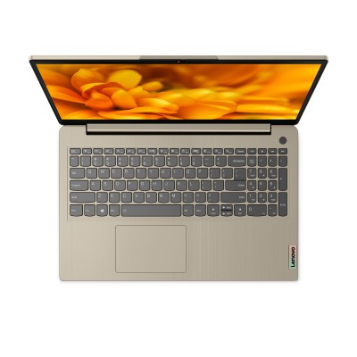 Ноутбук Lenovo IdeaPad 3 15.6" FHD IPS AG, Intel i3-1115G4, 8GB, F512GB, UMA, DOS, песочный (82H803KJRA)