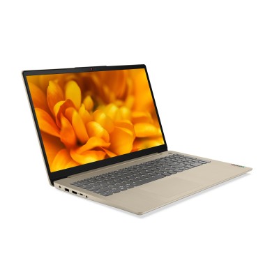 Ноутбук Lenovo IdeaPad 3 15.6" FHD IPS AG, Intel i3-1115G4, 8GB, F512GB, UMA, DOS, песочный (82H803KJRA)