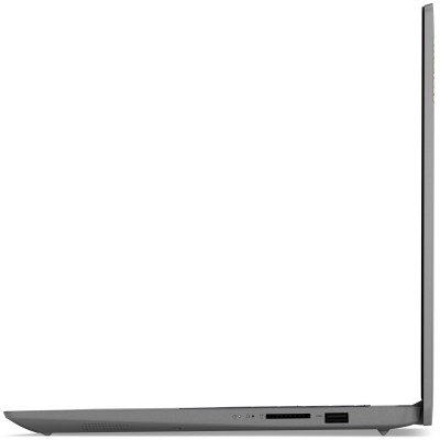 Ноутбук Lenovo IdeaPad 3 15.6" FHD IPS AG, Intel I5-1235U, 8GB, F512GB, UMA, DOS, серый (82RK00P3RA)