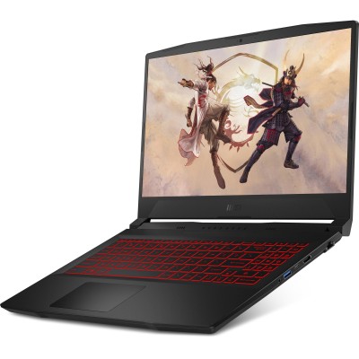 Купити Ноутбук MSI GF66 Katana 15.6FHD, Intel i7-12650H, 16GB, F512GB, NVD3050TI-4, DOS, черный (GF6612UD-670XUA)