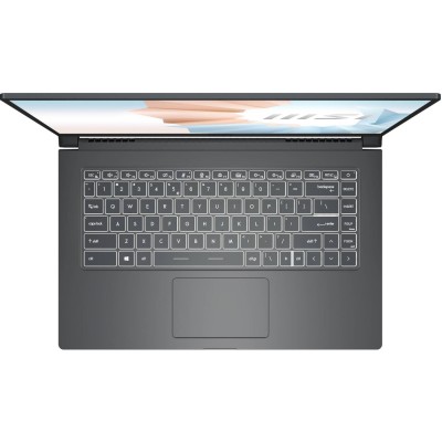 Ноутбук MSI Modern 15.6FHD IPS/Intel i5-1155G7/16/512F/Int/DOS/Carbon Gray (M15A11MU-840XUA)